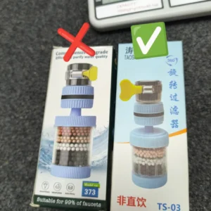 Faucet Water 6-Layer Purifier Tap Filter 2/pcs